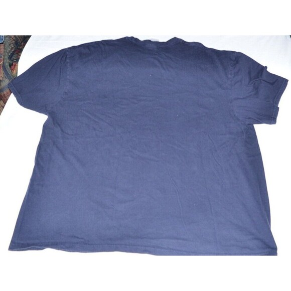 Harley Davidson Men's Plain Pocket Tee T-Shirt 3XL Blue work shirt - Picture 4 of 5